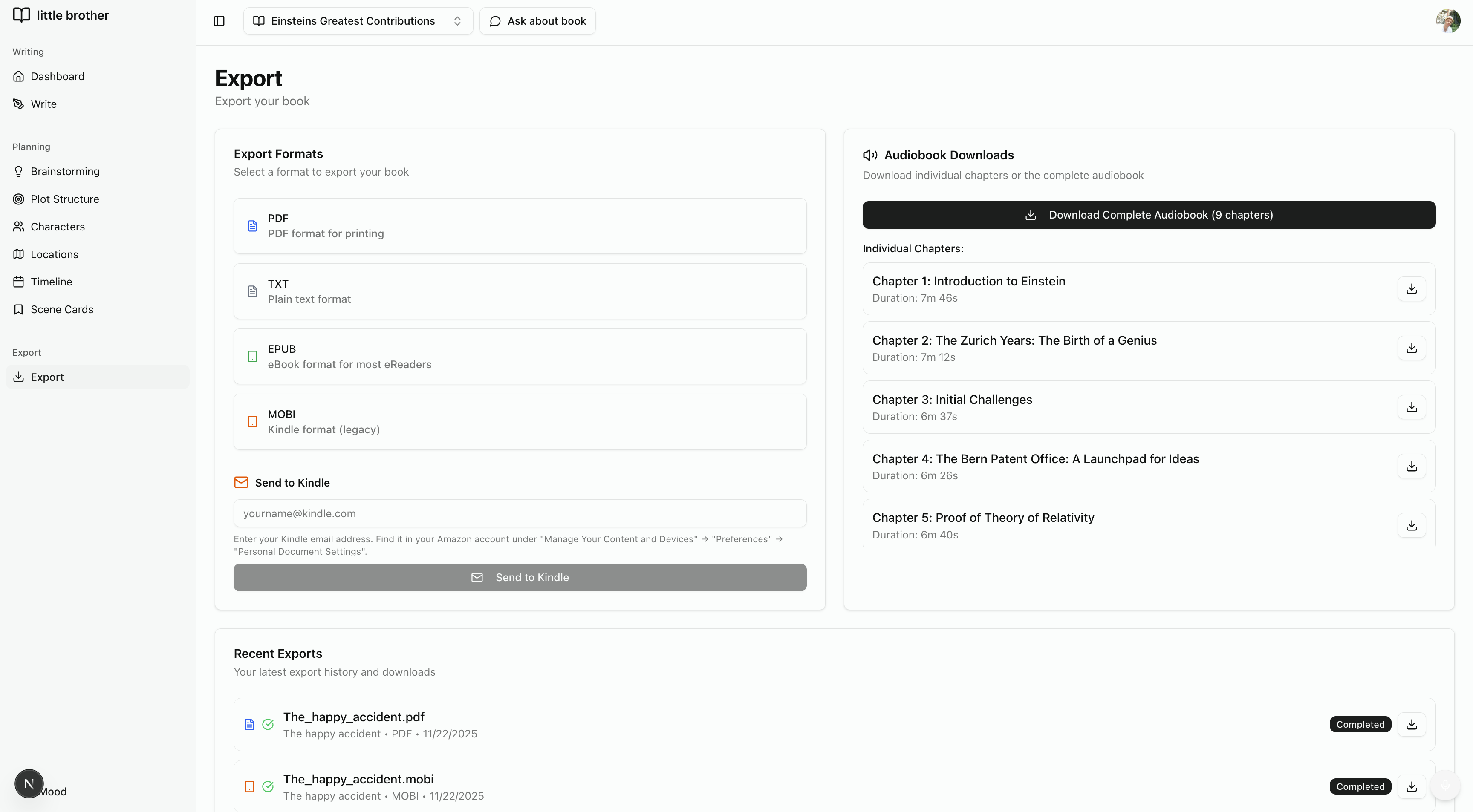 Multi-Format Export